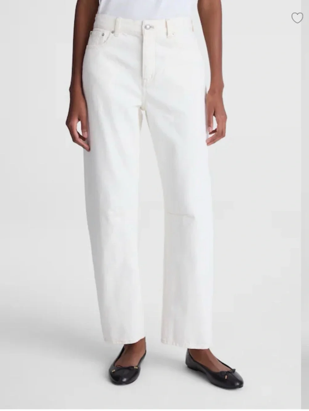 Madewell the darted barrel leg jean in vintage canvas - Picture 1 of 3
